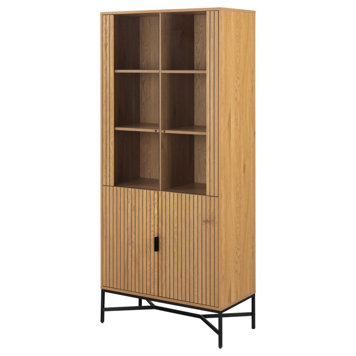 Vitrína JAIPUR 80 dub divoký 1