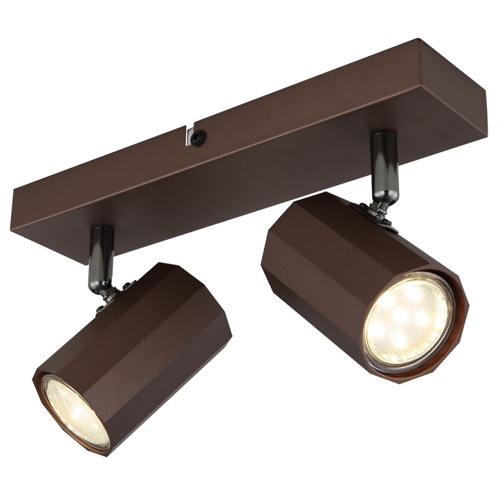 Bodové svietidlo JAMES 2 bronz 1