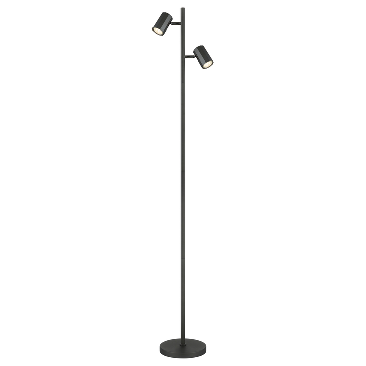 Stojacia lampa JAMES tmavosivá 1