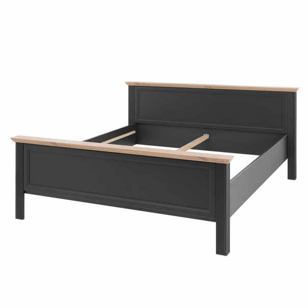 Posteľ JASMIN II grafit/dub artisan, 180x200 cm 1