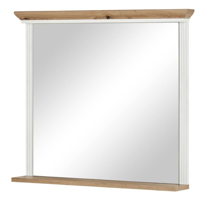 Zrkadlo JASMIN pínia svetlá/dub artisan, šírka 93 cm 1