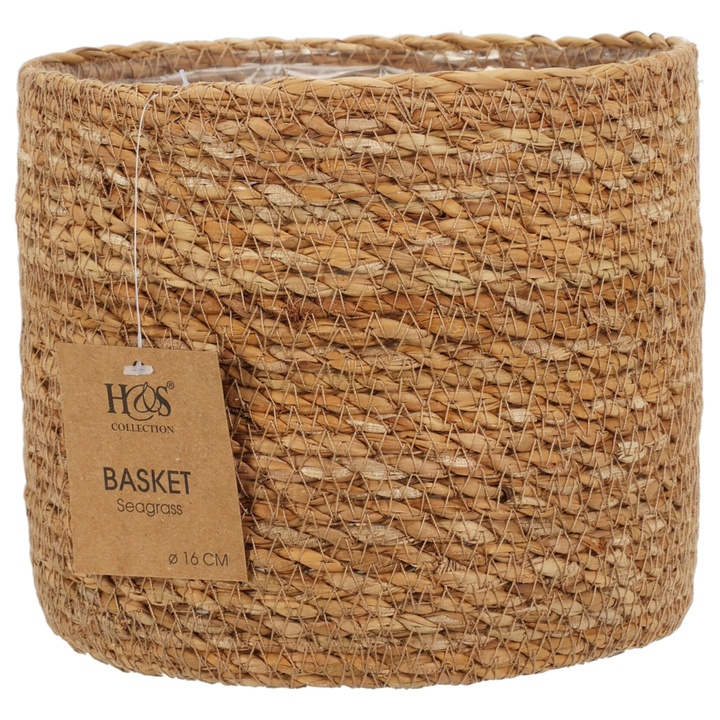 Obal na kvetináč JASPER morská tráva, priemer 16 cm 1