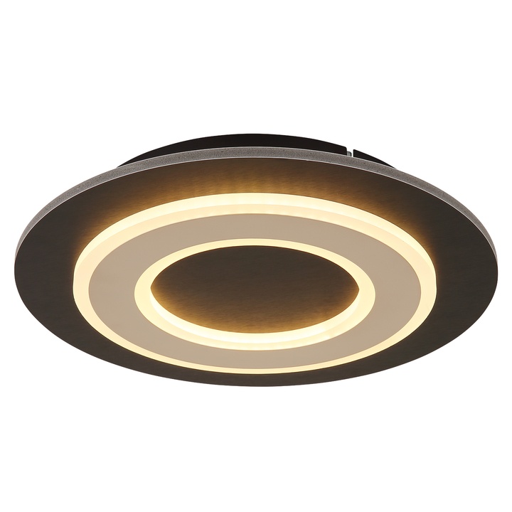 Stropné svietidlo JAYDEN 5 čierna/tmavohnedá/béžová 1