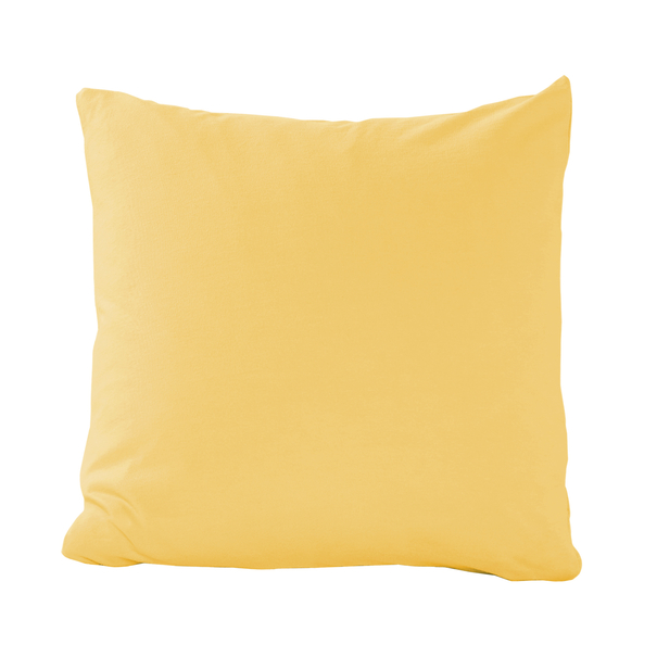 Obliečka JERSEY 1 horčicová, 40x40 cm 1