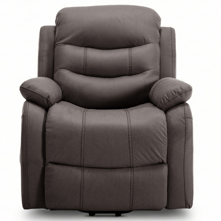 Relaxačné TV kreslo JIMMY III vintage hnedá 1