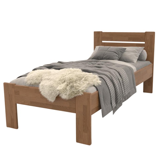 Posteľ JOHANA I dub/orech svetlý, 90x200 cm 1