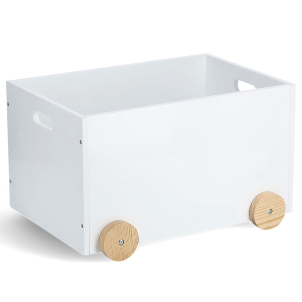 Box na hračky JOHANKA biela/prírodná 1