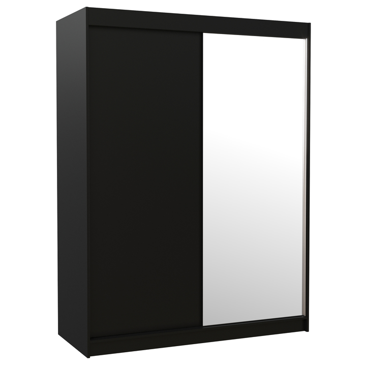 Šatníková skriňa JORN čierna 1