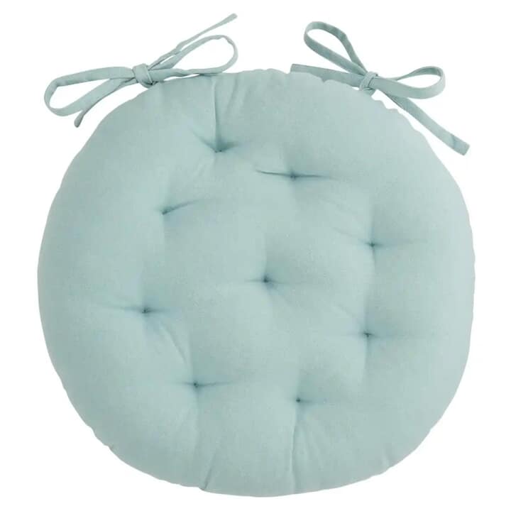 Sedák na stoličku JULIA modrá, priemer 40 cm 1