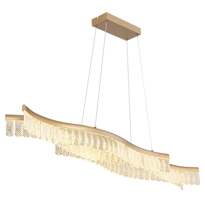 Závesné svietidlo JULIET 4 zlatá 1