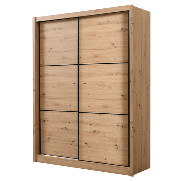 Šatníková skriňa JULISSA dub artisan 1
