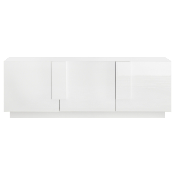 TV komoda JUPITER 6 biela lesklá 1