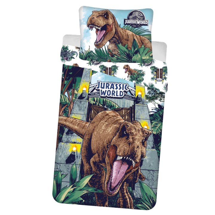 Posteľná bielizeň JURSKÝ PARK 70x90 a 140x200 cm 1