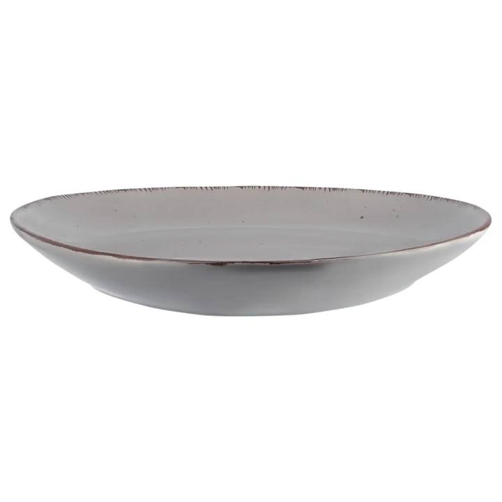 Tanier trojhranný KAMENINA tmavosivá, priemer 23 cm 1