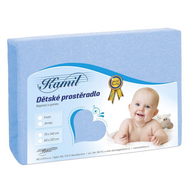 Detské froté prestieradlo KAMIL 024 60x120 cm 1