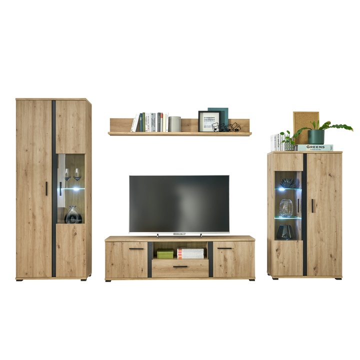 Obývacia stena KANADA dub artisan 1
