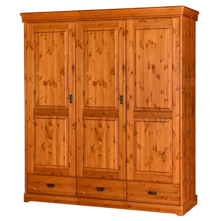 Šatníková skriňa KANIA 3D borovica 1