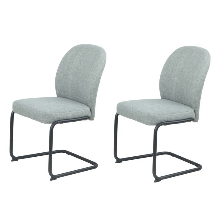 Jedálenská stolička KAREN II S mätová, sada 2 ks 1