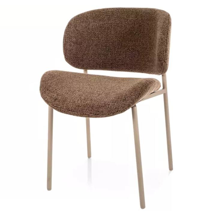 Jedálenská stolička KASU cappuccino/kašmírová 1