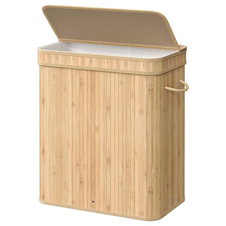 Kôš na bielizeň KEELY 5 prírodná 1