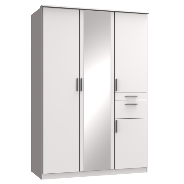 Šatníková skriňa KESTER II biela 1