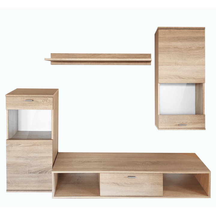 Obývacia stena KETO dub sonoma 1