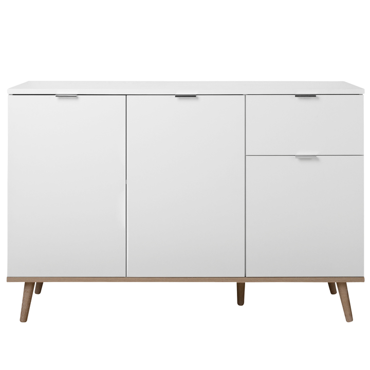 Komoda  KEVEN 56 dub sonoma/biela 1