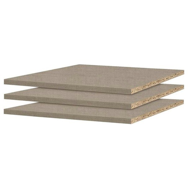 Príslušenstvo - vnútorné police KING pre šírku 100 cm, 3 ks 1