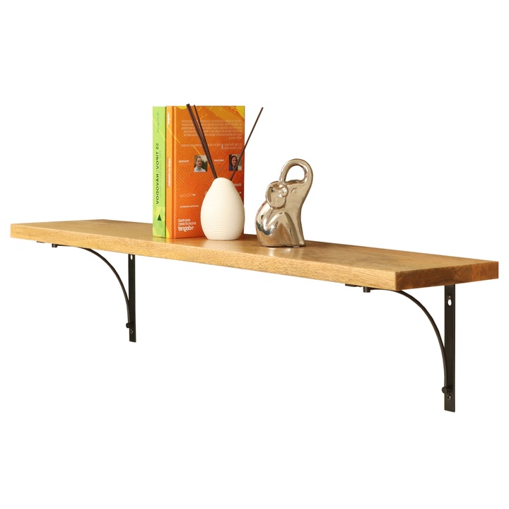 Nástenná polica KIRAL mango, šírka 150 cm 1