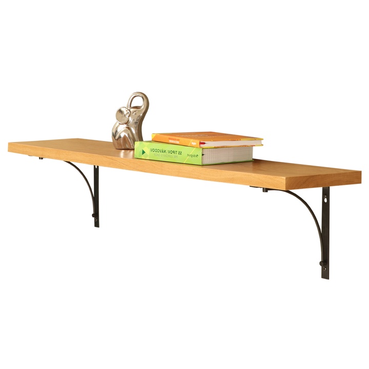 Nástenná polica KIRAL dub, šírka 150 cm 1