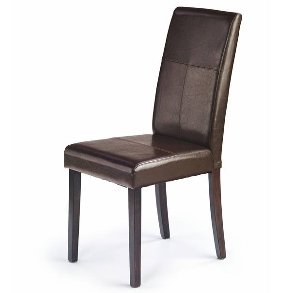 Jedálenská stolička KIRRYBAS wenge/tmavohnedá 1