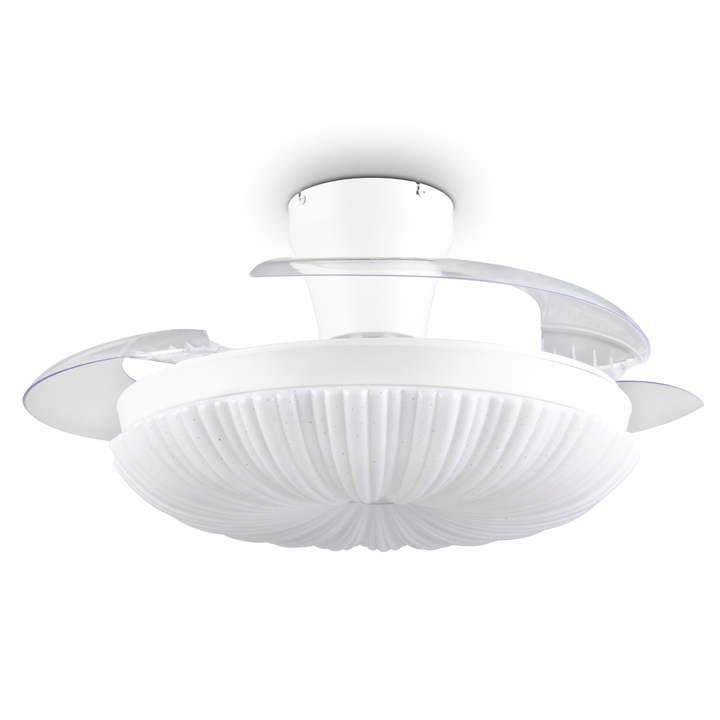 Stropné LED svietidlo s ventilátorom KIRUNA biela 1