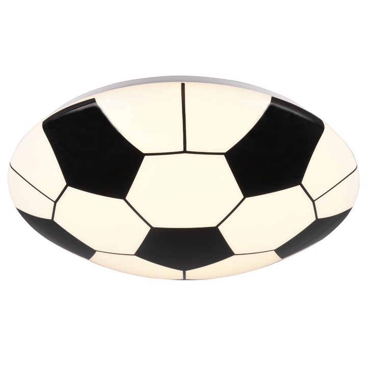 Stropné LED svietidlo KLOPPI čierna/biela 1