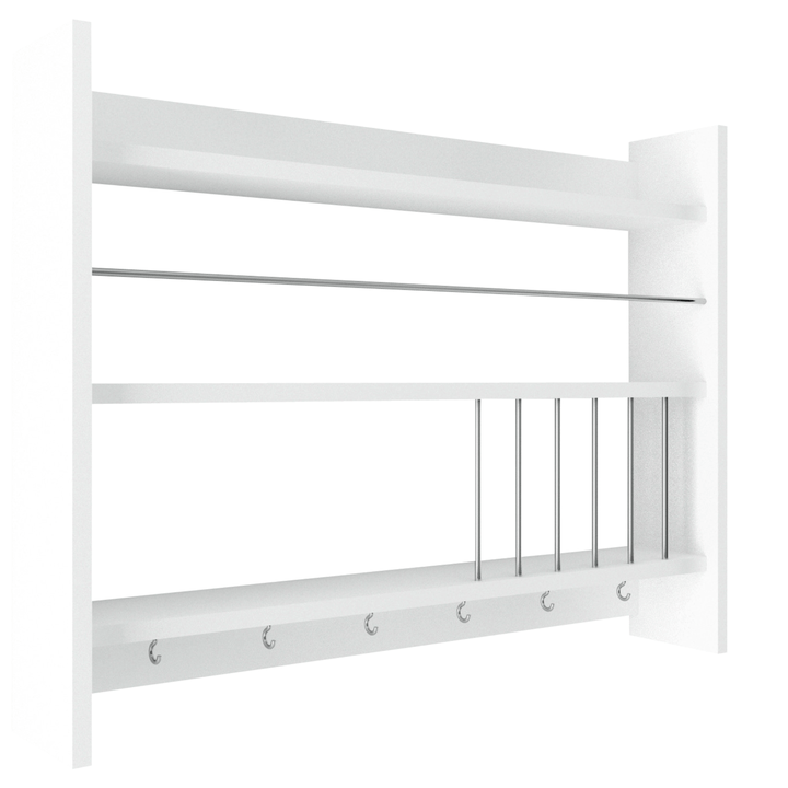 Kuchynská polička  KOLIN biela 1