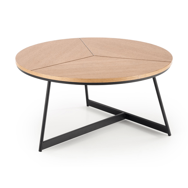 Konferenčný stolík KORADO dub/čierna 1