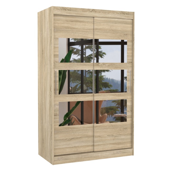 Šatníková skriňa KOSTA dub sonoma 1