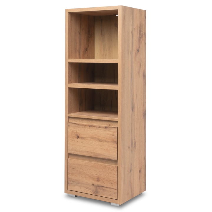 Regál KRISTA dub medový, šírka 45 cm 1