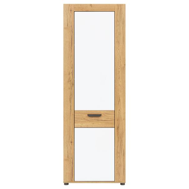 Regál KRONOS 1 dub evoke/biela 1