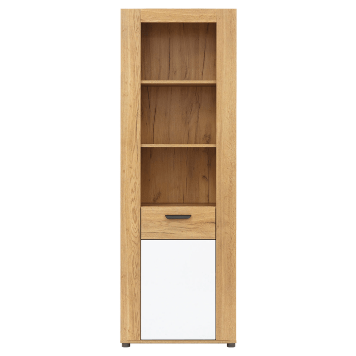 Regál KRONOS 2 dub evoke/biela 1