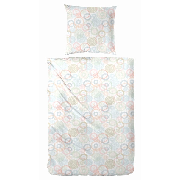 Posteľná bielizeň KRUHY 70x90 a 140x200 cm 1