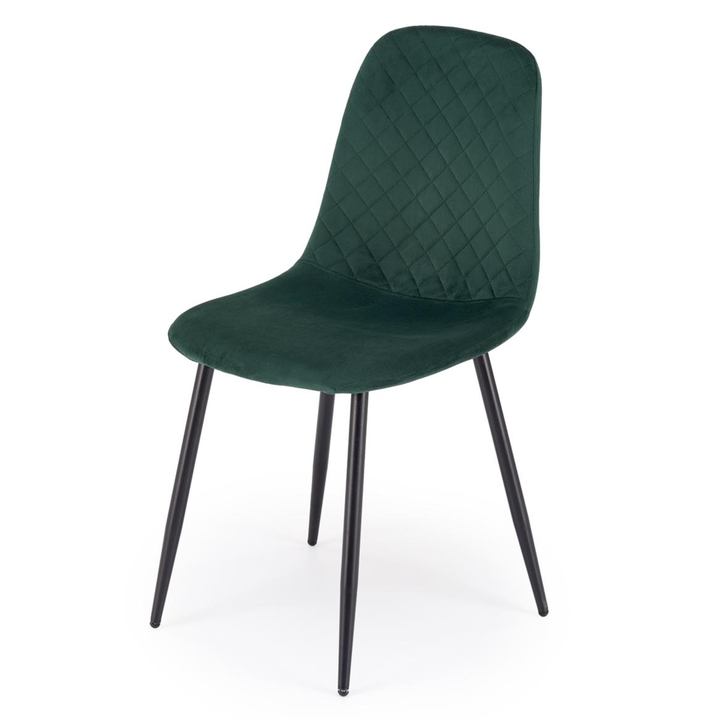 Jedálenská stolička KS-608 tmavozelená 1