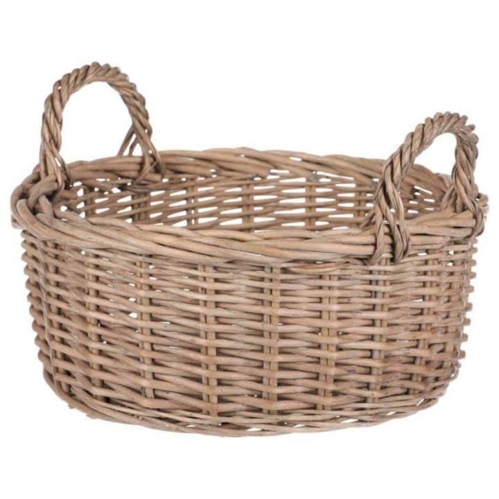 Prútený kôš KYLE prírodná, šírka 29 cm 1