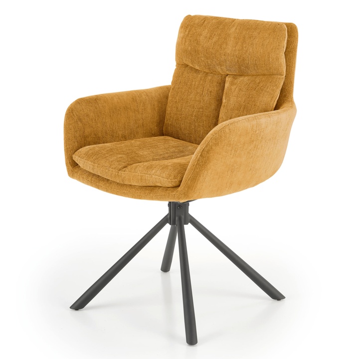 Jedálenská stolička KZ-495 horčicová 1