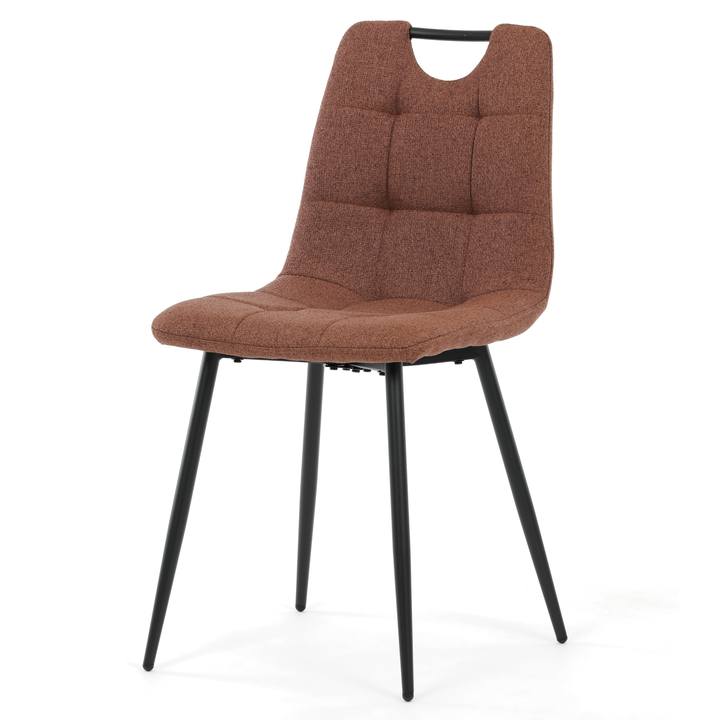 Jedálenská stolička LAMIN hnedá/čierna 1