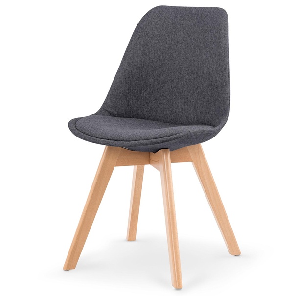 Jedálenská stolička LANA tmavosivá 1