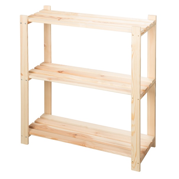 Regál LANDEN borovica, výška 90 cm 1