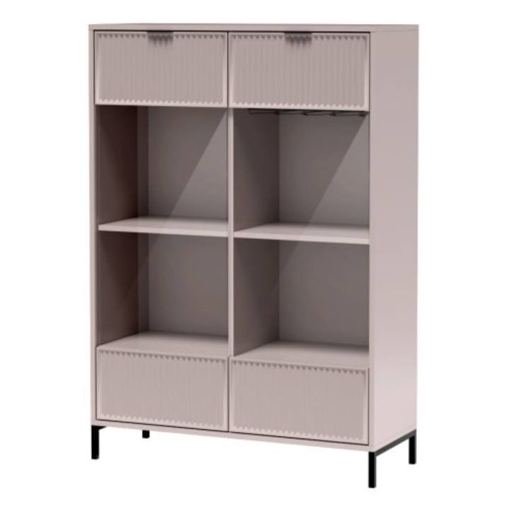 Vitrína LANKSTYL LS8 kašmírová 1