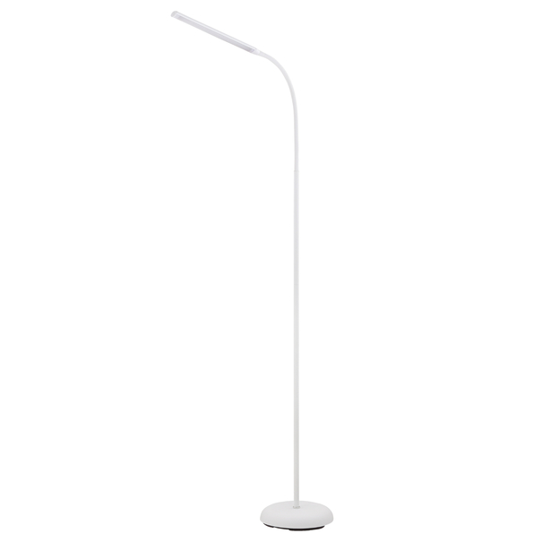 Stojacia LED lampa LAROA biela 1
