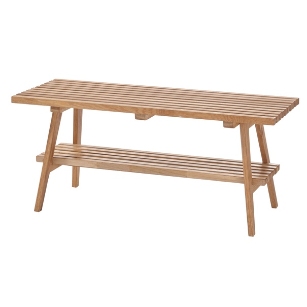 Lavica na topánky LARWA masívny dub 1