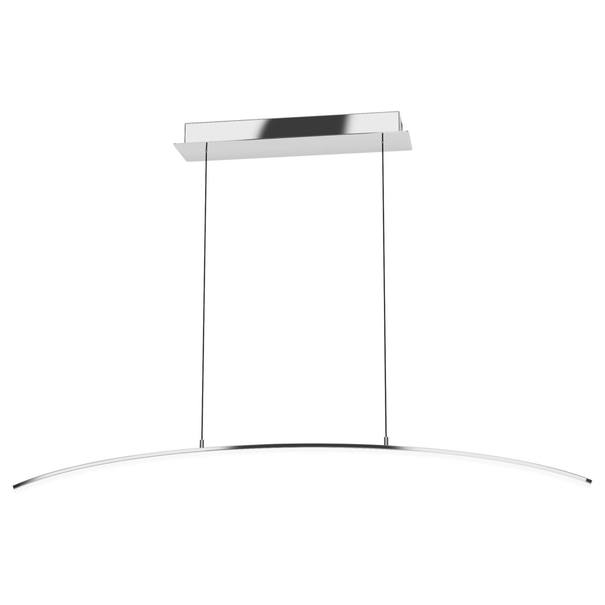 Závesné LED svietidlo LASANA chróm, výška 100 cm 1